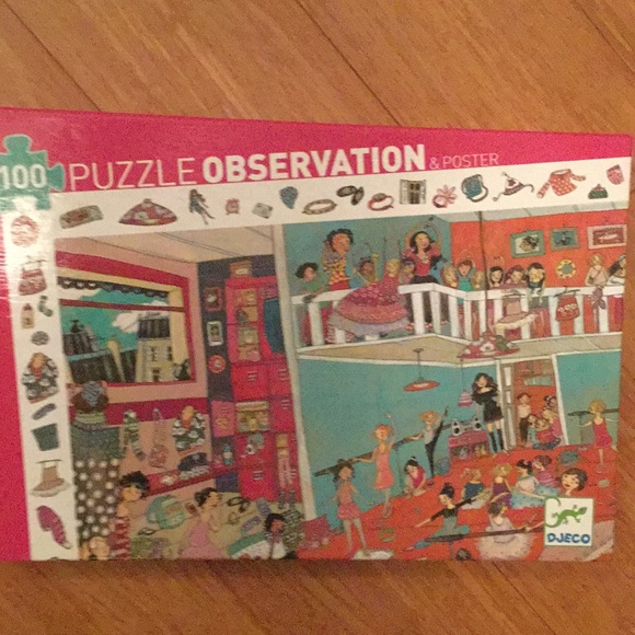 100 pieces djeco ballerina puzzle - Picture 1 of 3